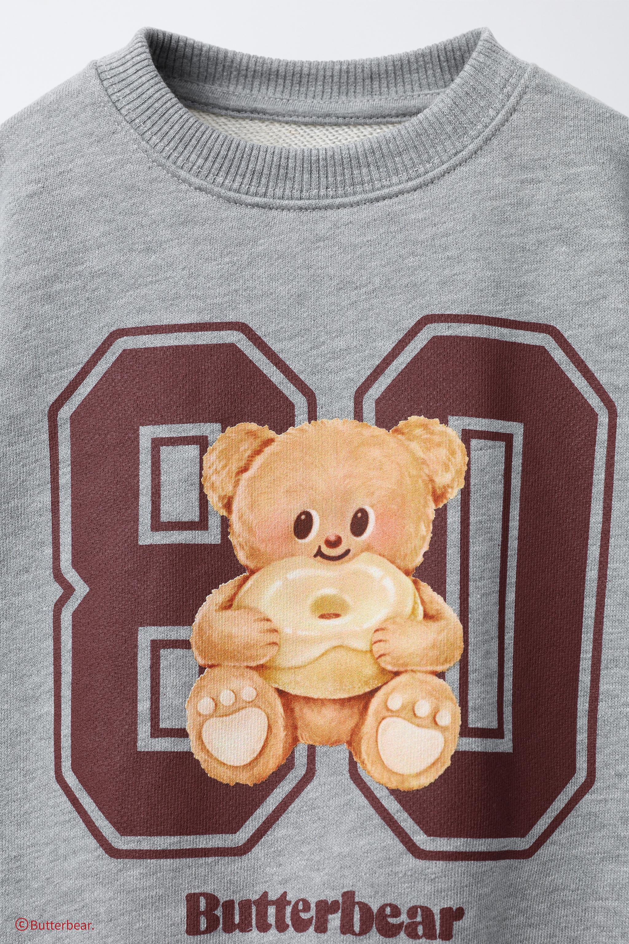 BUTTERBEAR © PRINT SWEATSHIRT